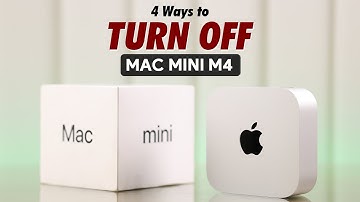 [4 Ways] How to Shut Down Mac Mini M4!