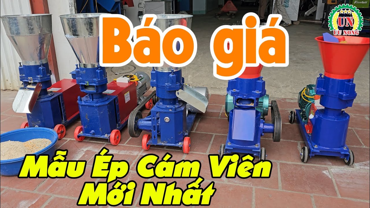 Báo giá các mẫu máy ép cám viên chăn nuôi mới nhất 2025