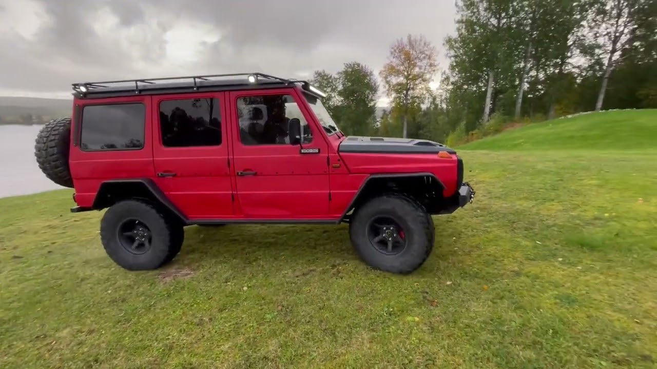 Lätt lastbil Mercedes Geländewagen