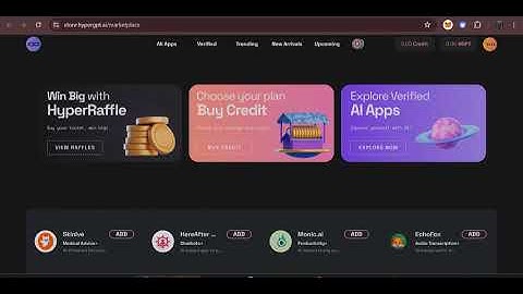 HyperGPT: A Revolutionary AI Integration Marketplace in Web3 $HGPT #HyperGPT