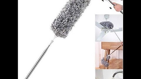 20. Chổi quét mạng nhện kéo dài 2,8m vô cùng tiện lợi, quét siêu sạch đa năng