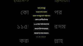 আস সালামু নামের অর্থ ও আমল #99nameofAllah