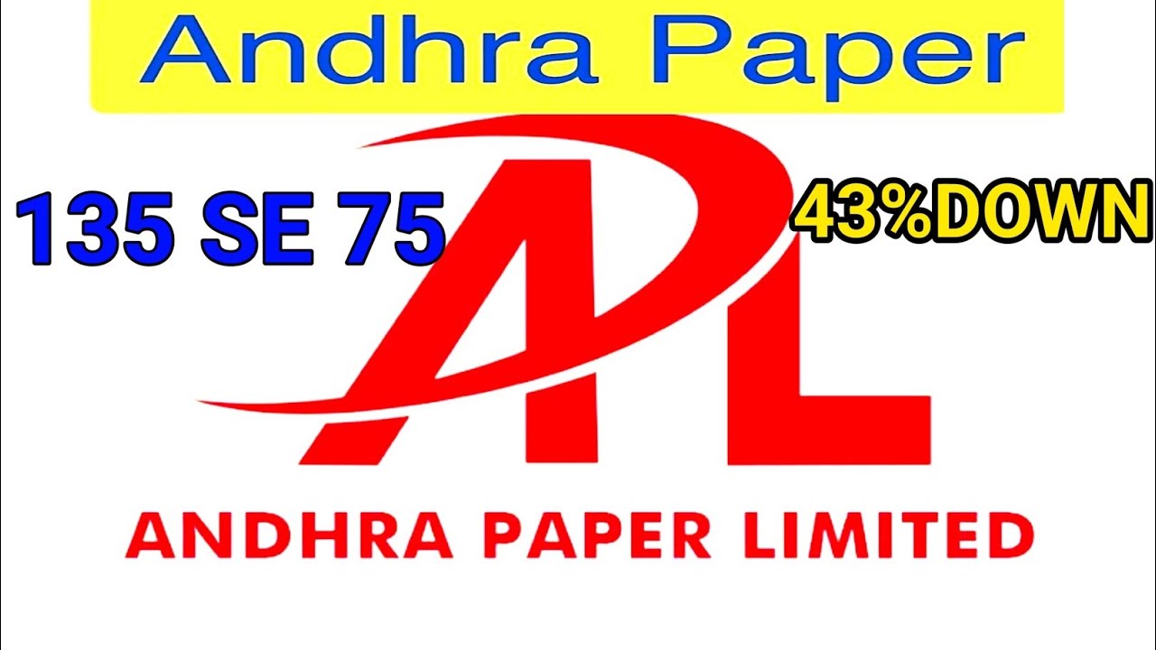 "₹135 से ₹75 📉 Andhra Paper 43% गिरा – अब Value Pick या Falling Knife?"