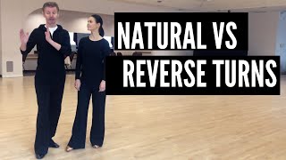 How to dance Natural Vs. Reverse Turns/Waltz Dance Figures