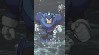 Dive man run in water with sea mines