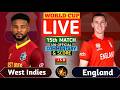 England vs West Indies Live | ENG vs WI 15th T20 | T20 World Cup 2026 | Live Score & Commentary