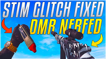 NEW WARZONE UPDATE! DMR Nerfed, Stim Glitch Fixed & More! [Cold War Warzone]
