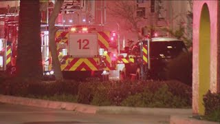 Residents evacuated after fire breaks out in National City apartment