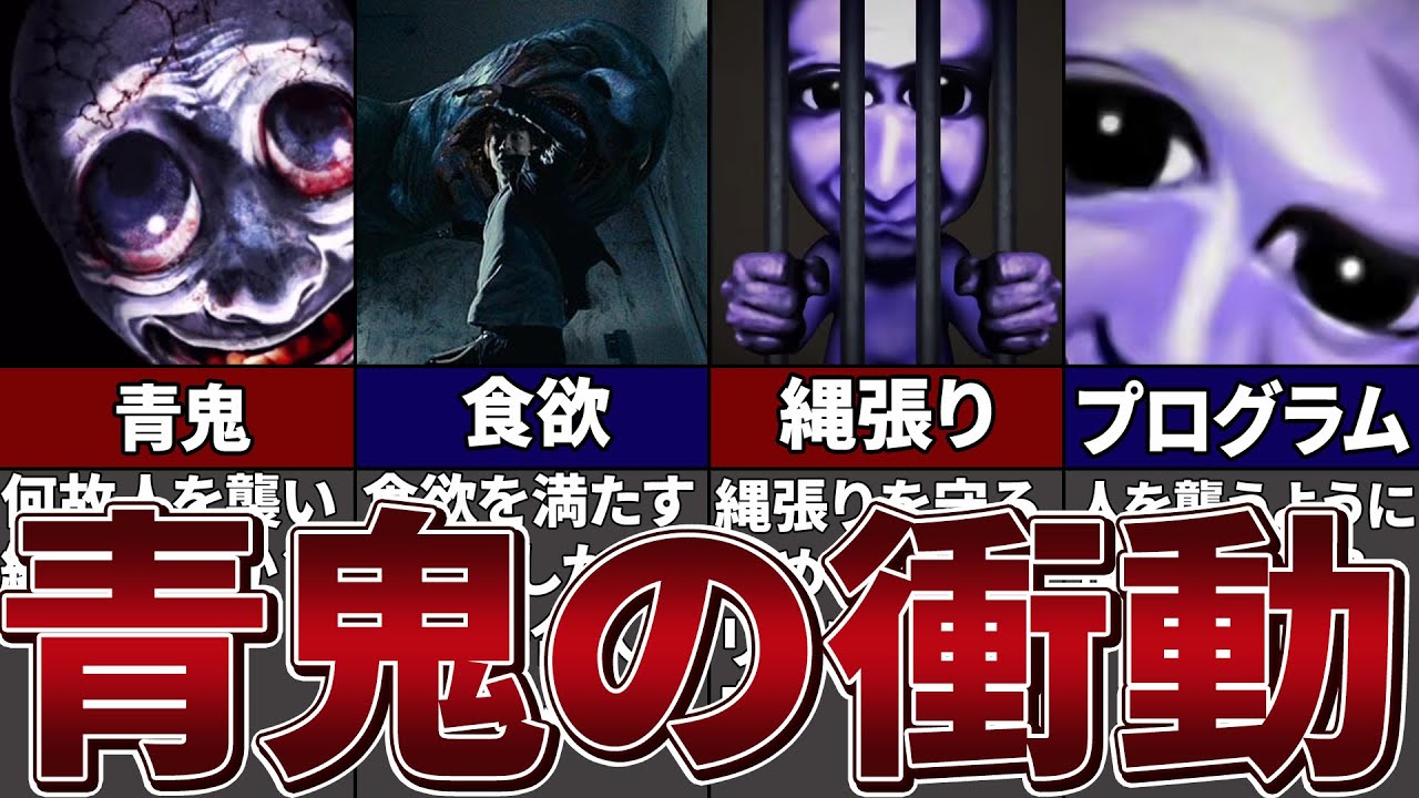 【青鬼】抑えきれない衝動！青鬼が人を襲う恐るべき理由とは！？【ゆっくり解説】