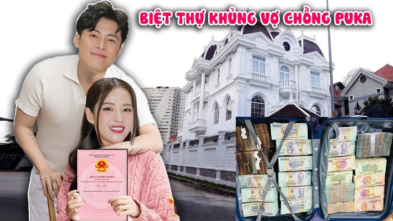 Puka và Gin Tuấn Kiệt chi 400 tỷ tậu biệt thự khủng ở quận 7 - YouTube