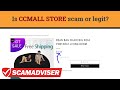 CCMALL STORE reviews! Is bean bag chair for 4.99$ scam or legit?