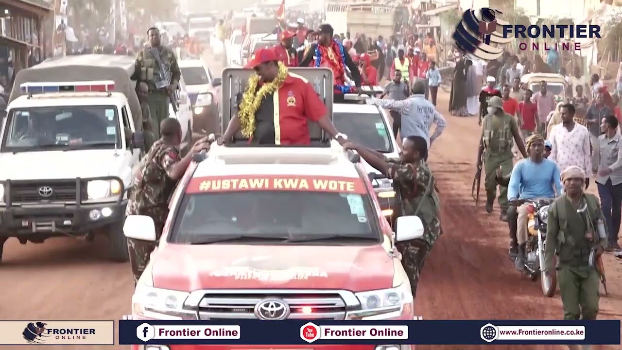 WATCH How UDM brigade led by Party Leader Ali Roba recieved heroic welcome in Takaba