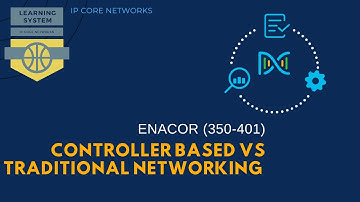 controllergebaseerd versus traditioneel netwerken | 8.2 NETWERKAUTOMATISERING & PROG #CCNP​ #ENCO...