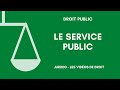 La notion de service public  dfinition gnrale 1