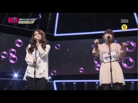 이주은 (Lee jueun) 박예서 (Park yeseo) [Like a Virgin] @KPOPSTAR Season 2