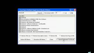 Sobolsoft com   How To Use Excel Import Multiple Google Search Results Software screenshot 5