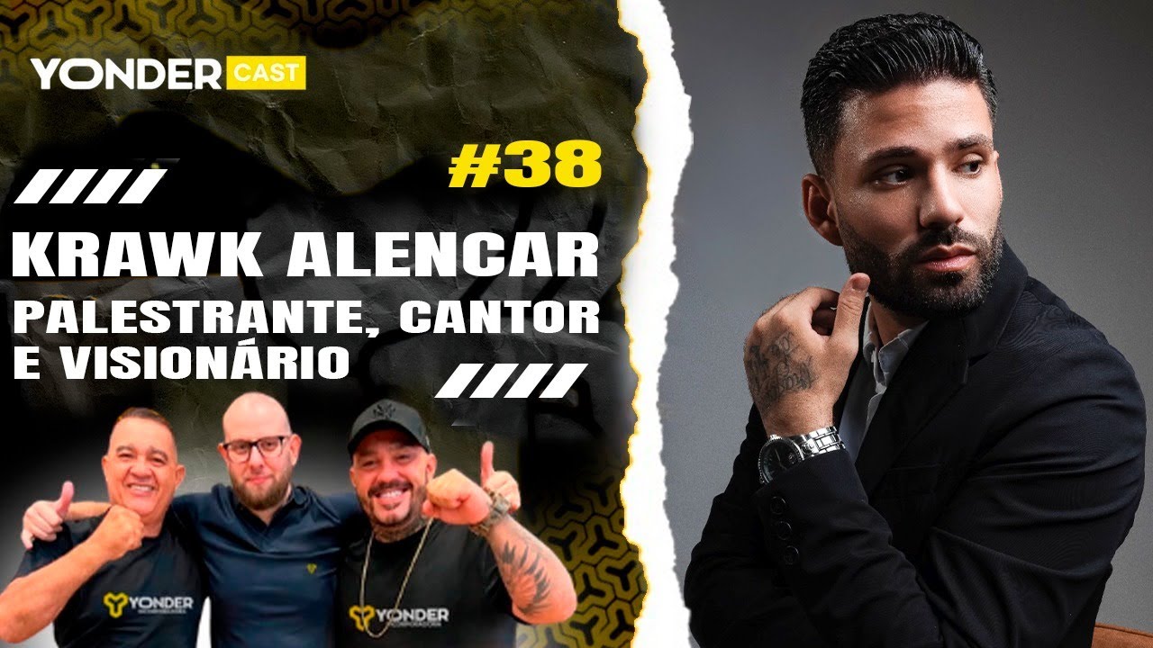 Krawk Rapper KRAWK ALENCAR - ELE TROCOU O TRAP PELA FÉ - YonderCast #38 - YouTube