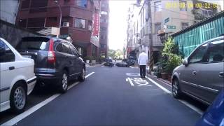 20130904桃園中央街與桃一街路口車禍