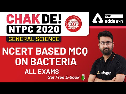 NCERT Based MCQ On Bacteria | General Science | Chak De NTPC