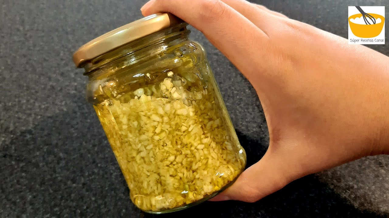 💯 conserva de ajo fresco hasta 1 año sin vinagre / te enseño el secreto