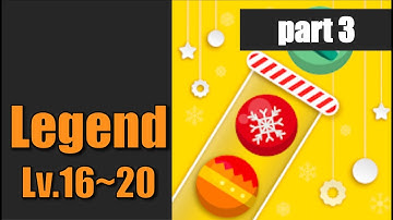 Bubble Sort Color Puzzle Game All "Legend" Levels (Part3) by TapNation