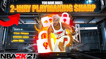 Nba2k21 I created the first ever "2 -Way Playmaking Sharp" The Official LaMonsta BUILD