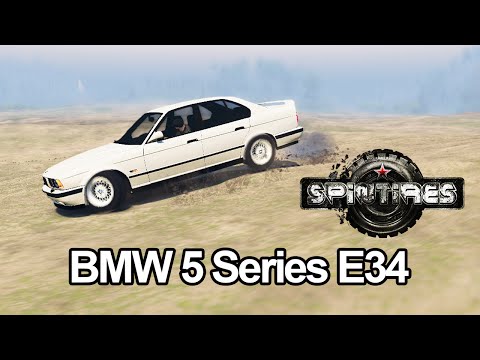 Spin Tires - BMW 5 Series E34 Araba Modu + Yanlamalar,Driftler