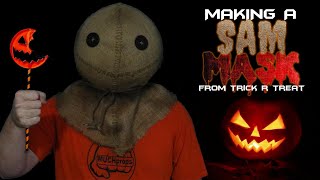 Making a Sam Mask from Trick 'r Treat