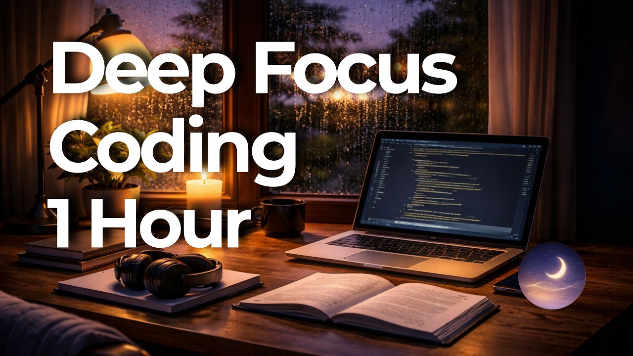 Deep Focus LoFi – 1 Hour Coding & Study Session - YouTube