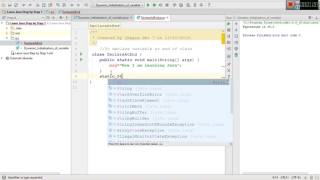 learn Java Step by Step 10  Declare variable at the end  of class
