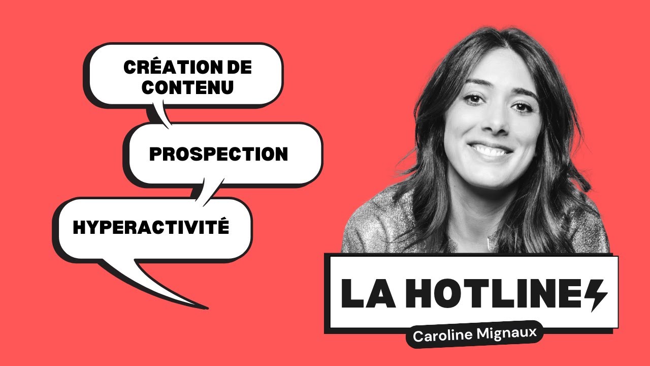 La Hotline du jeudi ! Création de contenu, Prospection, Hyperactivité et IA, je réponds en direct !