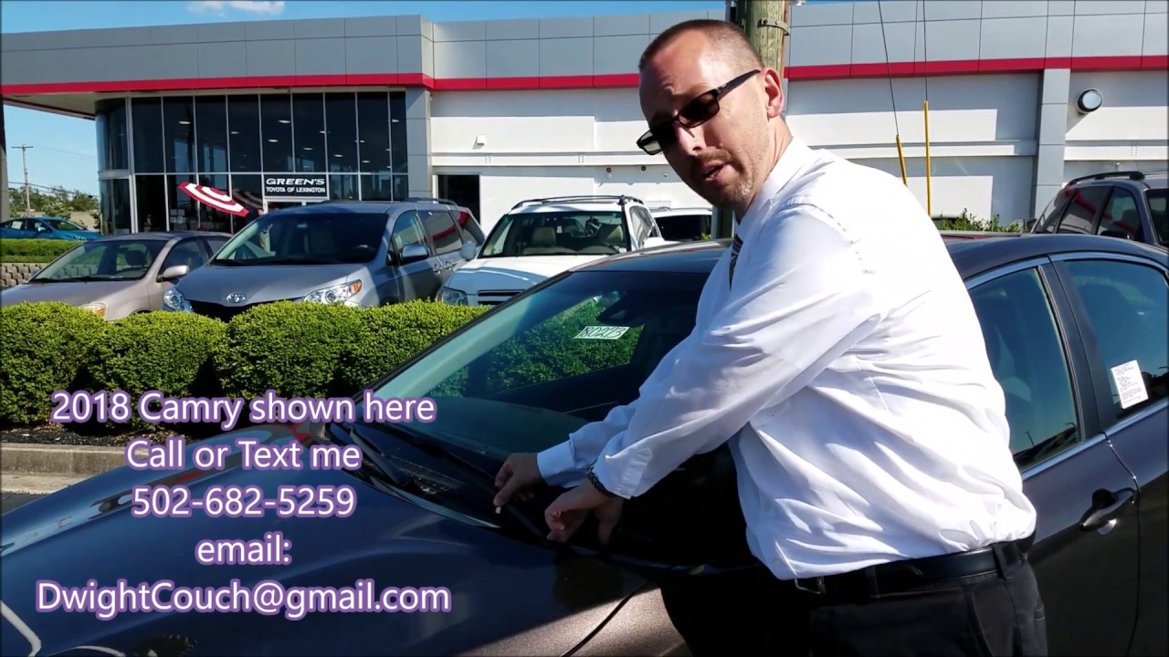 Green’S Toyota Service >> How To Raise The Wipers On A Toyota Camry Dwight Couch With Greens Toyota Of Lexington Can Help Green’S Toyota Service >> How To Raise The Wipers On A Toyota Camry Dwight Couch With Greens Toyota Of Lexington Can Help