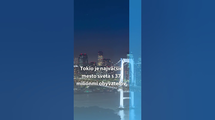 Najväčšie mestá na svete #tokio #shanghai #delhi