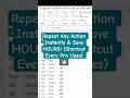 F4 Excel Secret: Repeat Any Action Instantly & Save HOURS! 💥 (Shortcut Every Pro Uses)