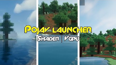 Best Vgpu Shader || Pojav Launcher || No lag || Download