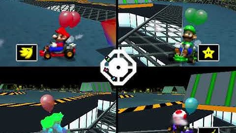Battle Kart 64 Bot test where bots don