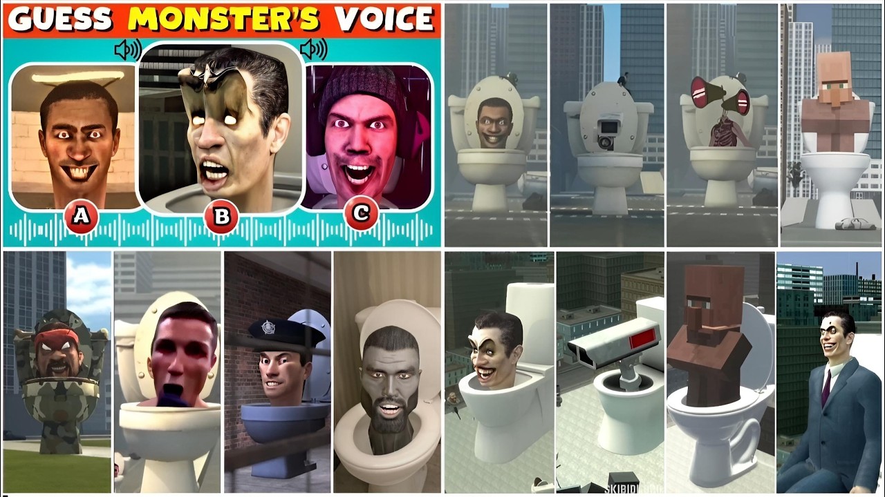 Skibidi toilet mega battle