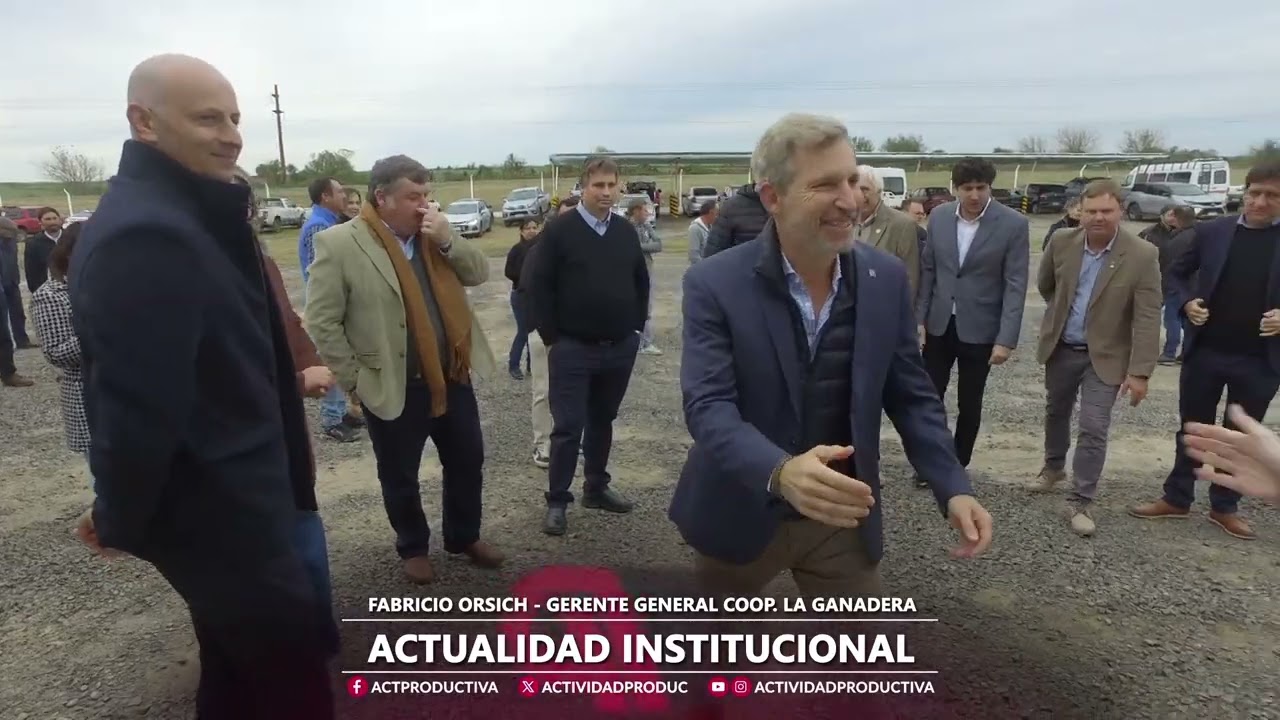 Fabricio Orsich Coop. La Ganadera - Actualidad Institucional