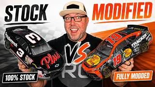 I Turned a Losi NASCAR Into a BRUSHLESS MONSTER! Stock vs. Modified