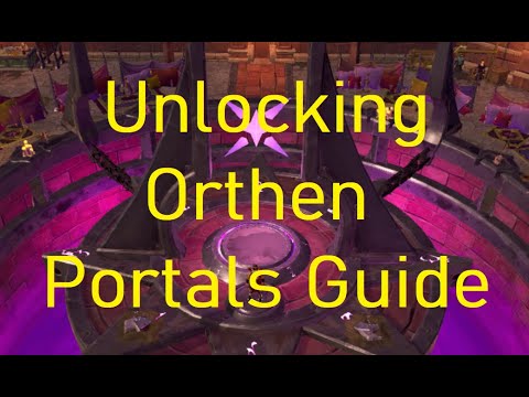 Runescape 3 Unlocking All of the Orthen Digsite Teleport Portals