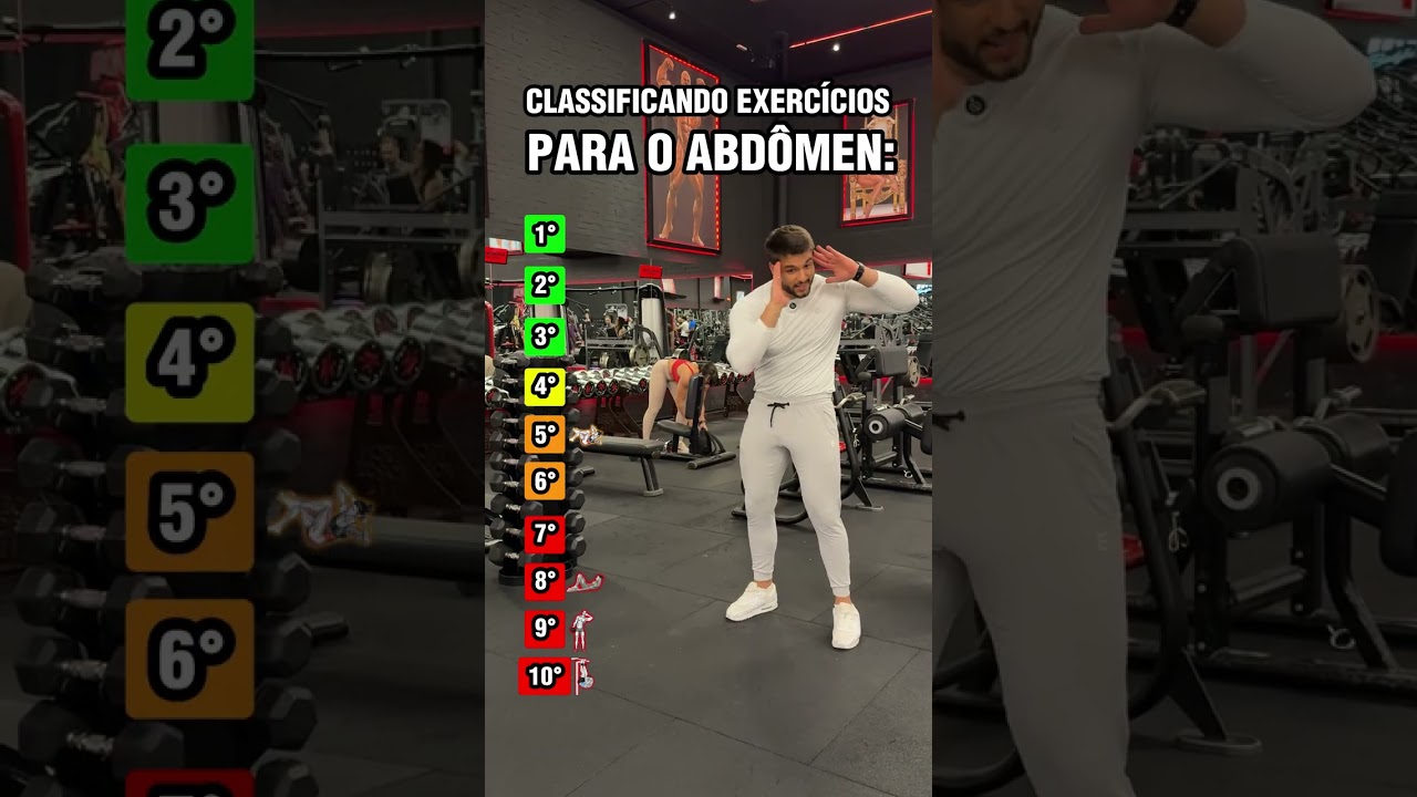 CLASSIFICANDO EXERCÍCIOS PARA O ABDÔMEN!