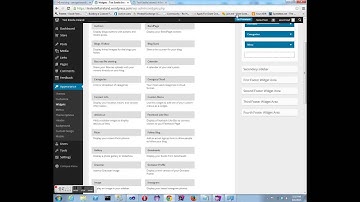 Adding a text widget
