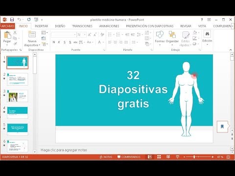 Plantilla De Medicina Humana Para Powerpoint Plantillas Ppt Gratis