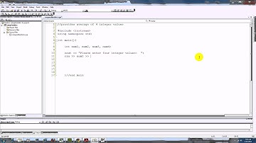 C++ Tutorial:  Using Variables, Finding the Average of Numbers, Using Cast Operators