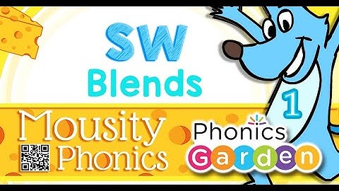 SW Blend | Consonant Blend | Mousity Phonics | Phonics Garden