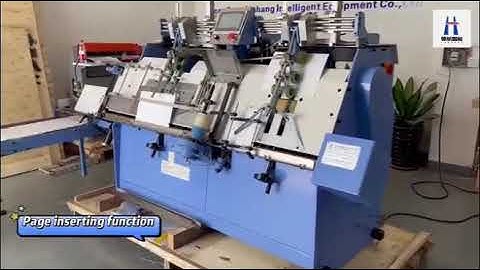 LH-EIM450 Automatic End Papering and Page Insert Machine