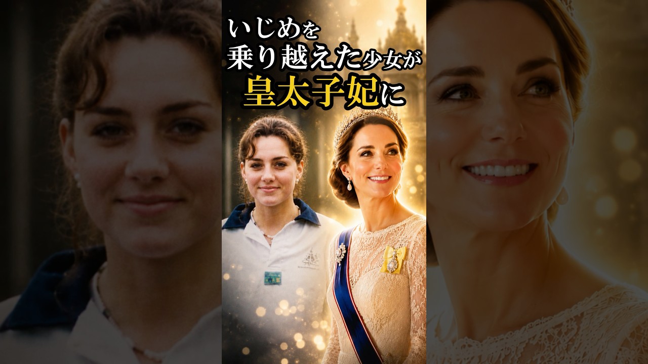 いじめを乗り越えた少女が皇太子妃に #イギリス王室 #雑学 #キャサリン