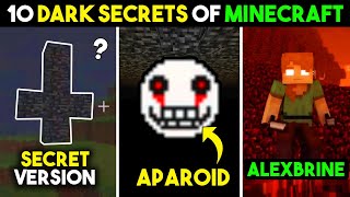 Top 10 *DARK SECRETS* 😱 Of Minecraft That Will Blow Your Mind | Minecraft Conspiracy Theories Part 6