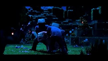 A Minecraft Movie - Pink Sheep Death scene