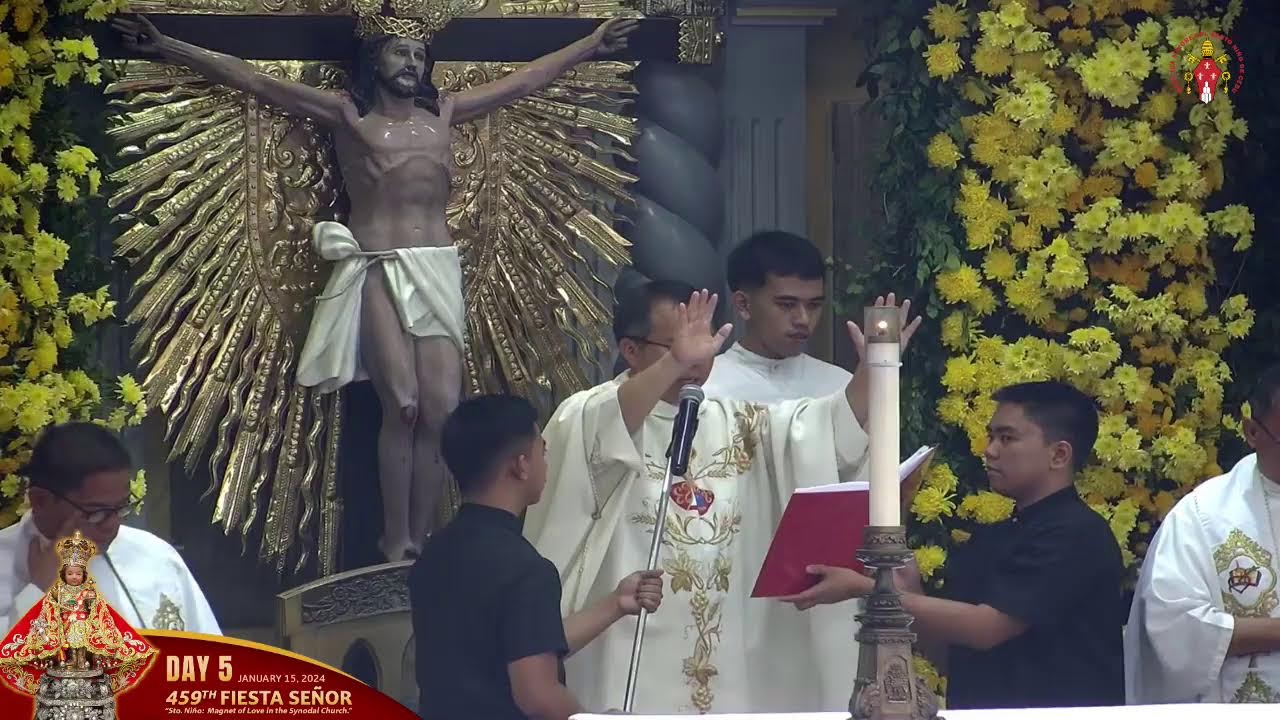 459th Fiesta Señor | 4:00PM Novena Mass | January 15, 2024 #OSANiño